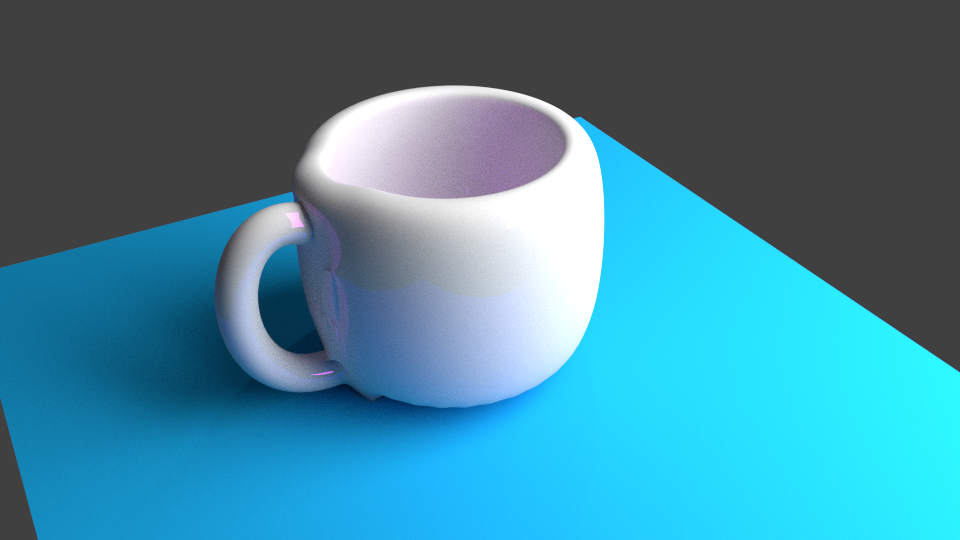 A 3D mug render.